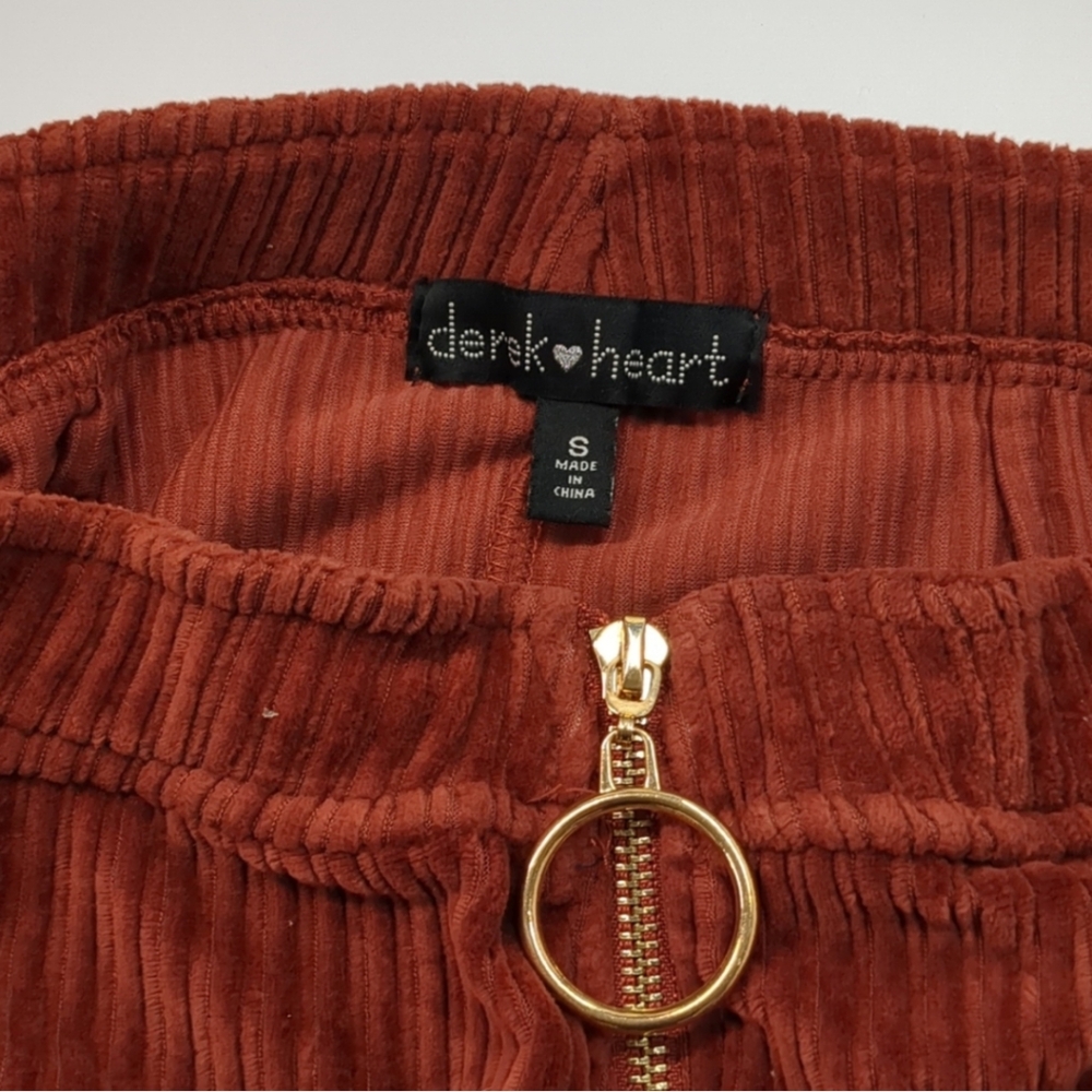 Derek Heart Corduroy Mini Skirt - Picture 5 of 6